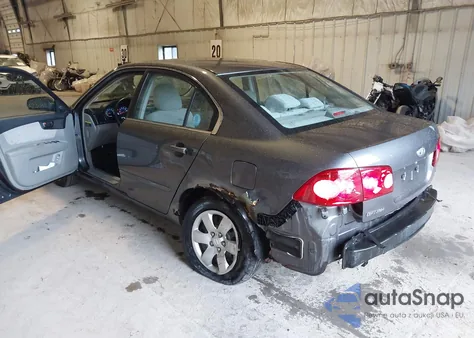 2007 Kia Spectra Ex из США, поврежденный, VIN KNAGE123875127490